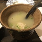 大和料理 物集女 - 鶏スープ