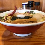 荘内麺場 九九七 - あっさりちぢれ麺魚介中華そば700円+大盛50円＋味玉100円