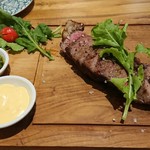 PLANTA - 1908_PLANTA_BIFE ANCHO STEAK@400,000Rp(45日熟成リブアイステーキ)