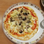 Saizeriya - 野菜ときのこのピザ(399円)