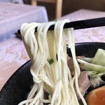 Kumamoto Ra-Men Daigo - 麺のアップ