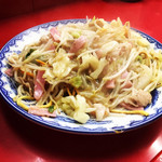 香蘭 - 太麺皿うどん（大）：1,000円