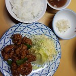 孝華 - 唐揚げ定食900円