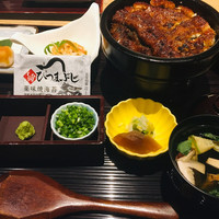 うなぎ和食  しら河 今池ガスビル店 - 上ひつまぶしセット