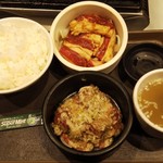 Tonosamakarubi - カルビ定食２種盛り