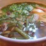 讃岐うどん はるしん - 山菜うどん　２玉６１０円　(20090131）