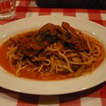 イタリア食堂ファリーナ - 渡り蟹のトマトクリーム