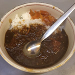 中華そば 七面 - 半カレー