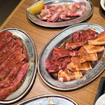 Yakiniku Futago - 一番奥はガーリック牛タン