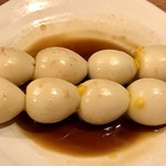 うずら卵半熟串