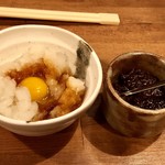焼鳥 若竹 - 大根おろしとにんにく味噌