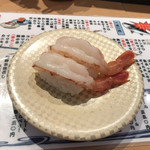 廻鮮寿司 塩釜港 - ボタンエビ¥700