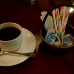 茶房　梅樹庵 - カフェフィルトル（梅樹庵ブレンド　ヨーロピアンロースト）350円