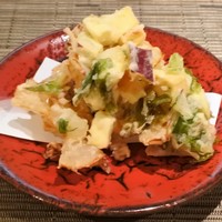新割烹 丹色 - セロリかき揚げ