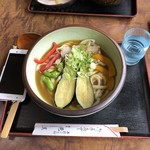 手打ちうどん　芭蕉 - カレーうどん