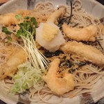 上條 - 鬼おろしミックス、揚げ物はちかと小エビ