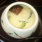 Atsuta Kashiwagi - チーズ、ゴーヤ入り茶碗蒸し