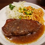 大衆ステーキ 肉の助 - 大ビフテキ定食