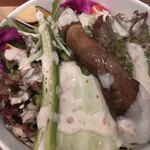 Sakurambou - ④新鮮な野菜の彩りサラダ