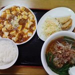 台湾料理 紅鶴樓 - 『麻婆豆腐定食』