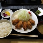 Ichifuku - カキフライ定食1000円税込