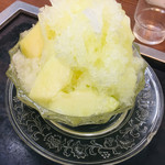 Furutsu No Kamme - かき氷  メロン 果実いっぱい！