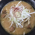 noodle shop arakawa - 鴨だし味噌らーめん。