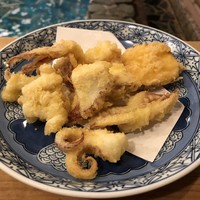 河太郎 中洲本店 - ゲソとえんぺら天ぷら