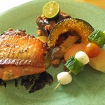 壱弐参 CAFE - メインのプレート