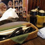 らーめんでぽっと - 卓上