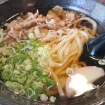 手打ちうどん やまびこ - 肉うどん