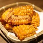 炉端焼 高知 - とうもろこしから揚げ