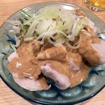 ふれあい立ち呑み酒場 ほていちゃん - 「冷やし豚しゃぶもやし」280円也。