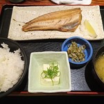 鍛冶屋 文蔵 - 焼魚定食（790円）