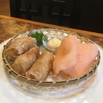 菊華飯店 - 海老春巻き