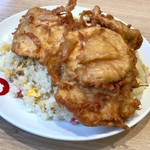 ラーメン中華食堂 新世 - チキンチャーハン 大盛り：1123円