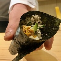鮨 なんば 日比谷 - 2019.7.  鮟肝巻き
