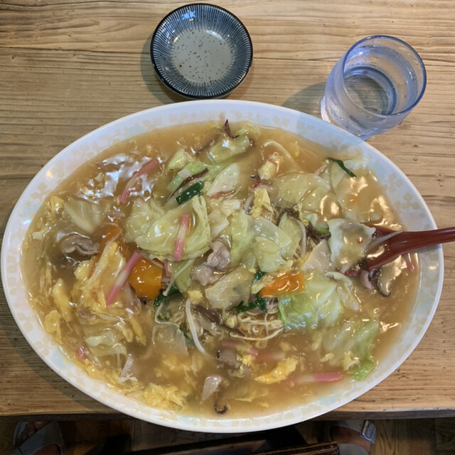 延岡ソウルフード のあんかけ焼そばをいただく By Tetsu 珉珉 延岡店 ミンミン 南延岡 そば うどん 麺類 その他 食べログ