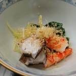 つる由 - 車海老の酢の物て贅沢〜