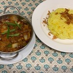 マトンドピアザ、ライス