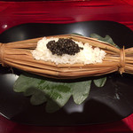 銀座 しのはら - キャビアと飯蒸し
