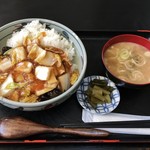 月華 - 中華丼750円税込