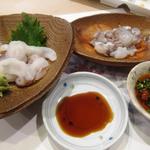 帆掛鮨 - 活ダコ　生＆湯引き（1/27）