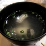 帆掛鮨 - 魚がたっぷり入ったお吸い物（1/27）