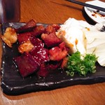 明石八 - ホルモン焼き