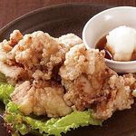 Fried octopus with grated ponzu sauce