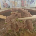 鳴門うどん - 黒毛和牛 リフト