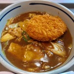 キッチンオリジン - コロッケカレーうどん、美味しいよ