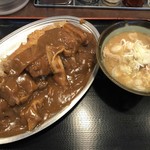 昭和食堂 - あいもりチキンカツカレー 豚汁セット