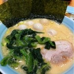 イオンタウン千種 魂心家 - ラーメン 醤油味  うずらにほうれん草トッピング(^^)
ちなみにラーメン単品は４９０円